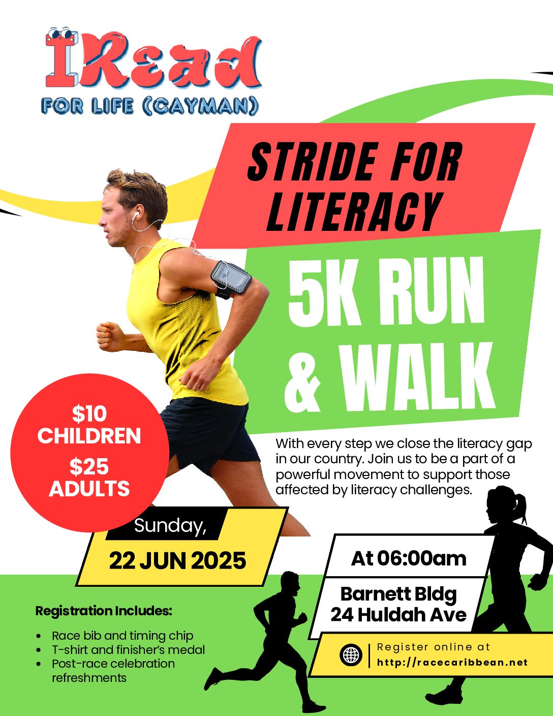 IREADFORLIFE (Cayman) – 5k Fun Run/Walk – 2025